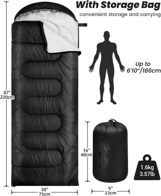Elite camping Sleeping bag (Heavy Strong material)