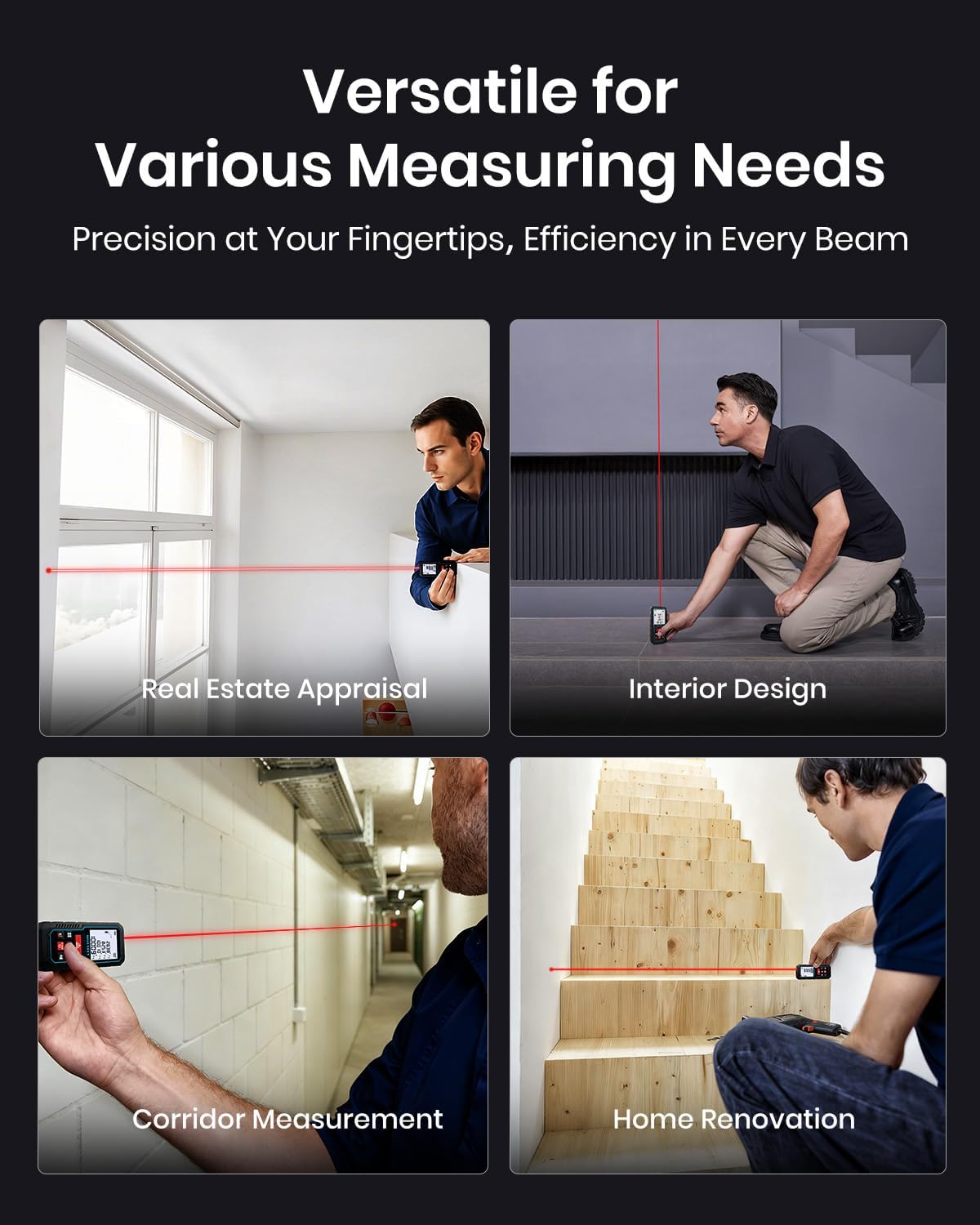 Portable Digital Laser Rangefinder,Laser Measuring Tool