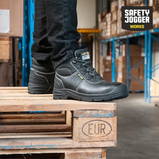 SAFETY JOGGER Bestboy Safety Shoes with Steel Toe Cap Men's Lightweight