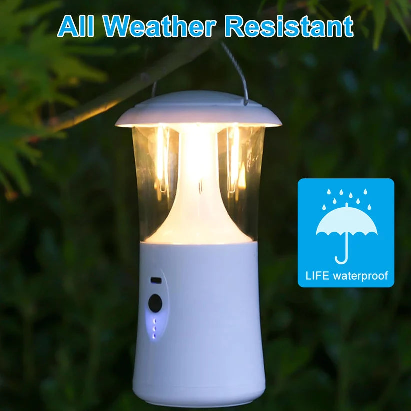 Rechargeable LED Camping Lantern with USB-C Fast Charging