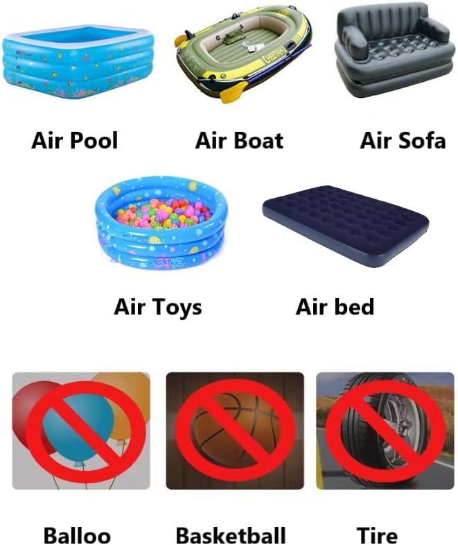 Electric Air Pump with 3 Nozzles