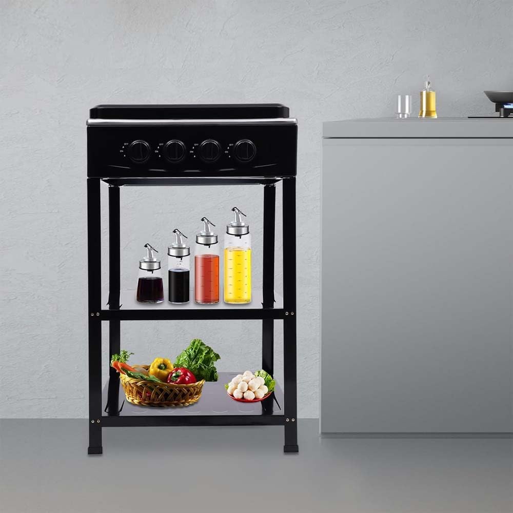 4-Burner Portable Gas Stove, High-Efficiency Cooking