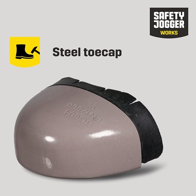 SAFETY JOGGER Bestboy Safety Shoes with Steel Toe Cap Men's Lightweight
