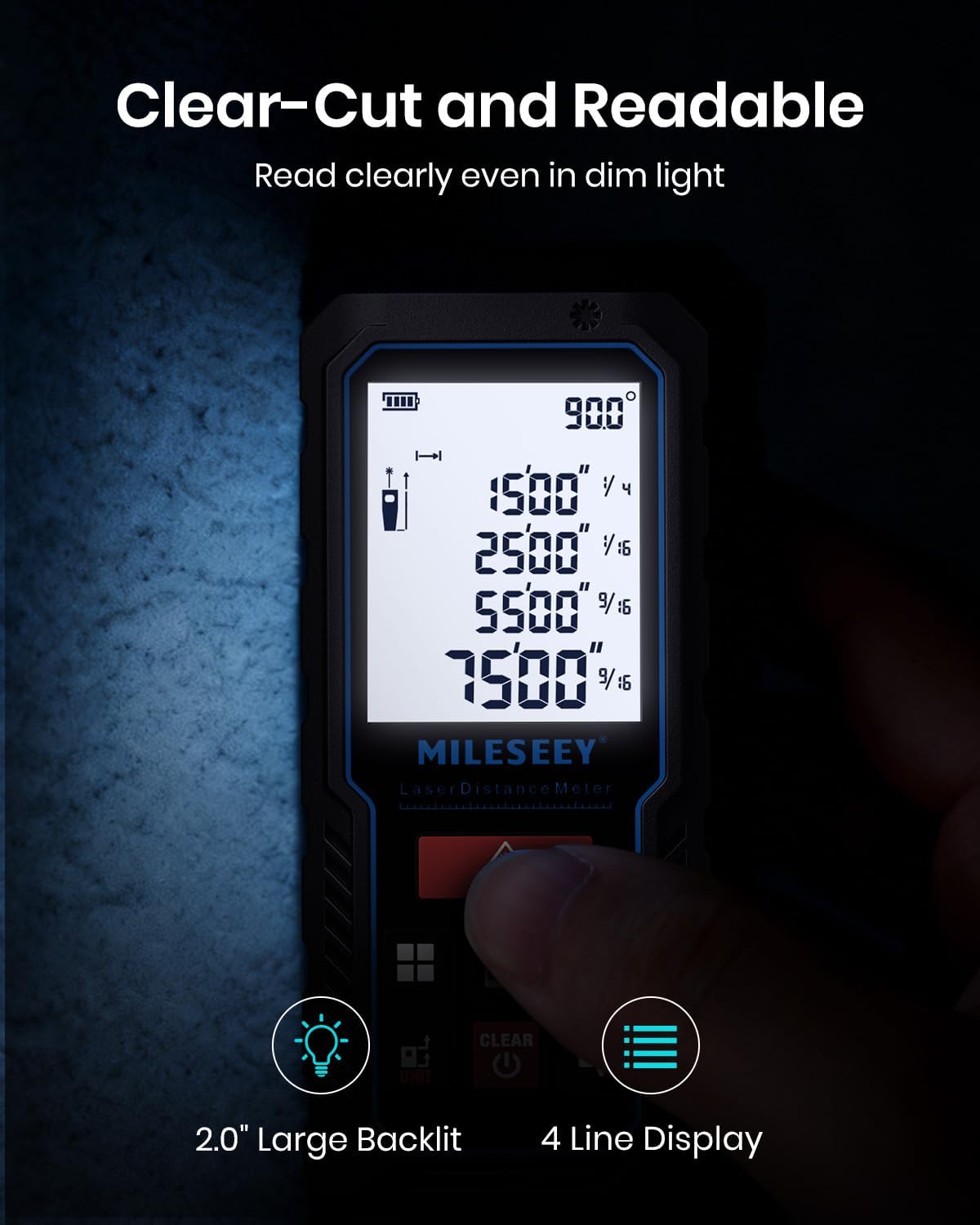 Portable Digital Laser Rangefinder,Laser Measuring Tool