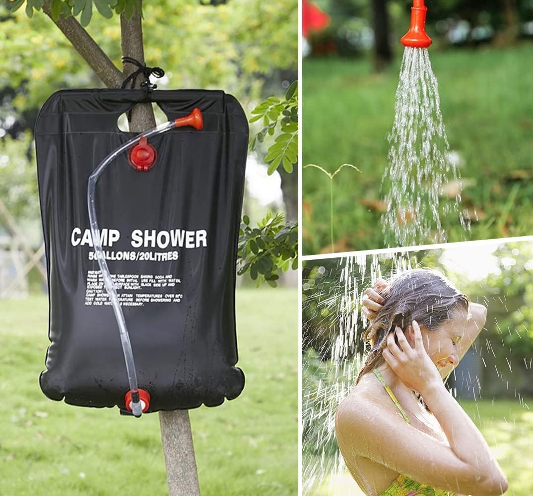 Solar shower bag 20L capacity