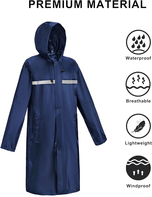 unisex-adult Raincoat Raincoat color vary