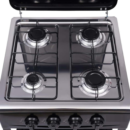 4-Burner Portable Gas Stove, High-Efficiency Cooking