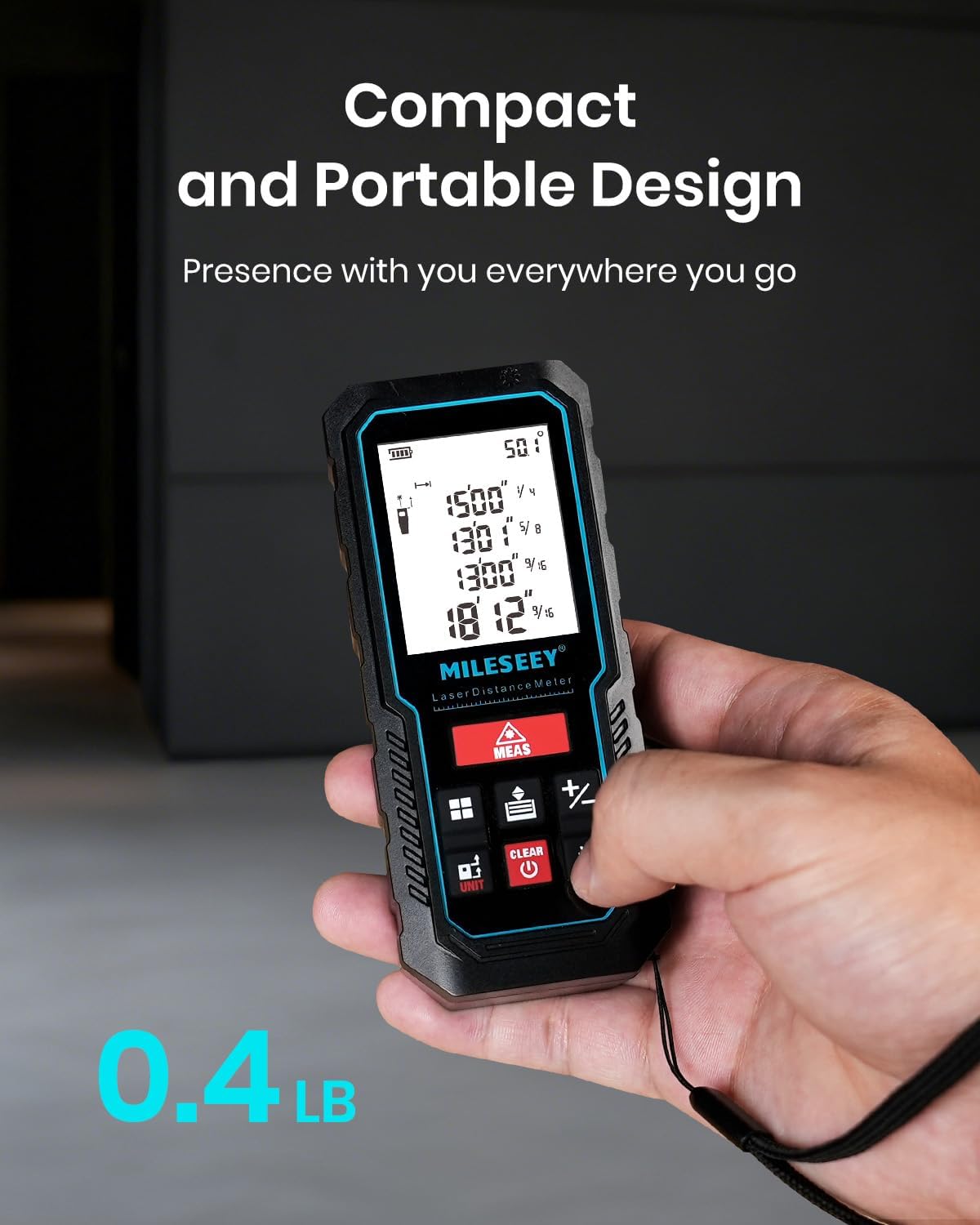 Portable Digital Laser Rangefinder,Laser Measuring Tool