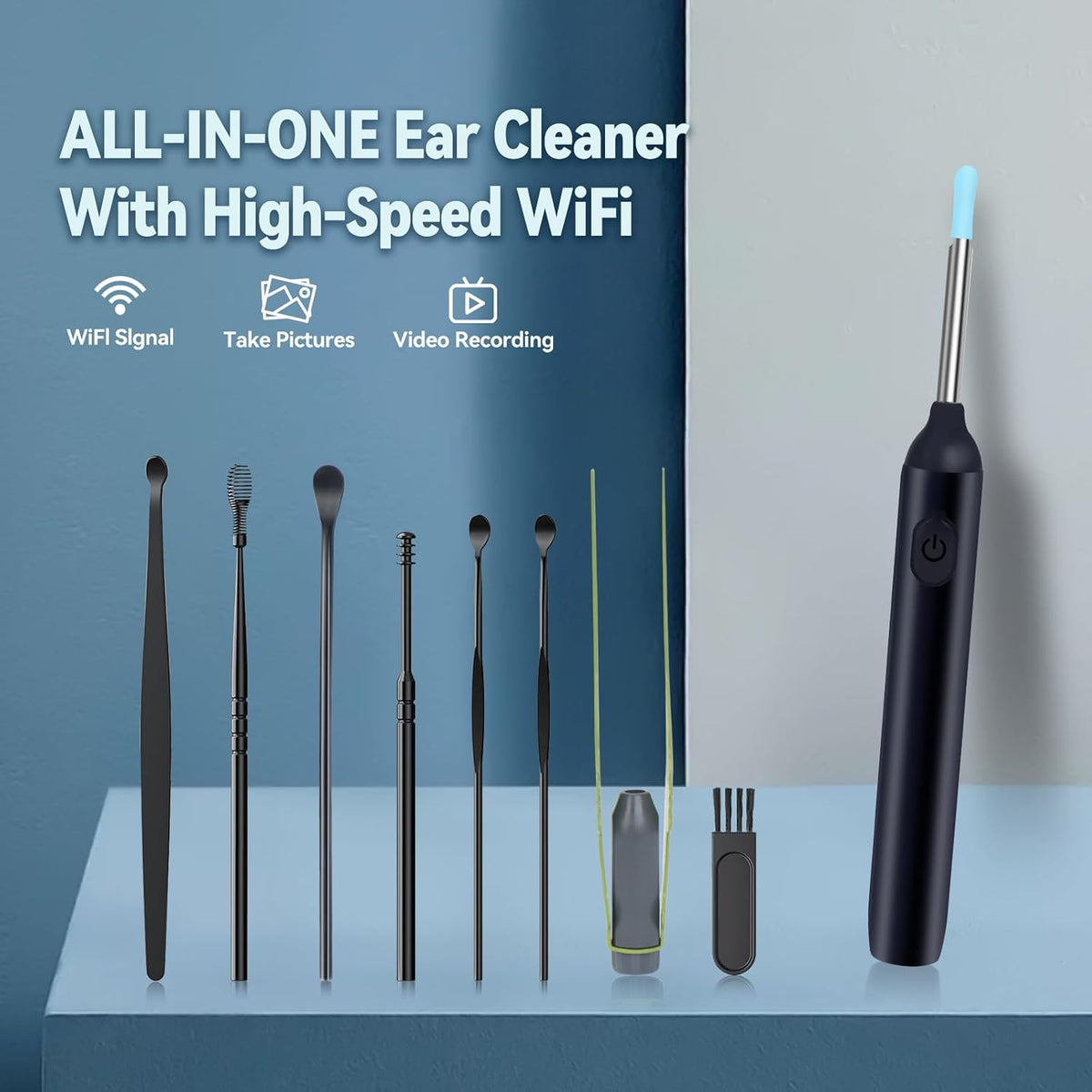 Earwax Remover Tool with 18 Pcs Set IOS/Android