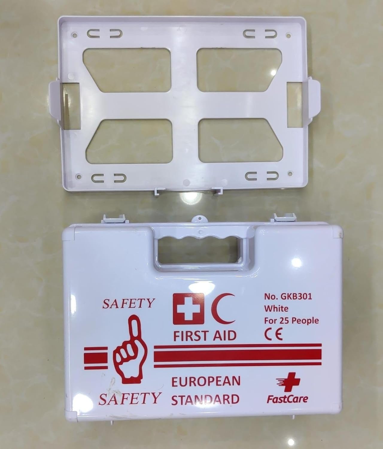 FastCare First Aid Kit, White 149 PEICES INSIDE, For 25 People