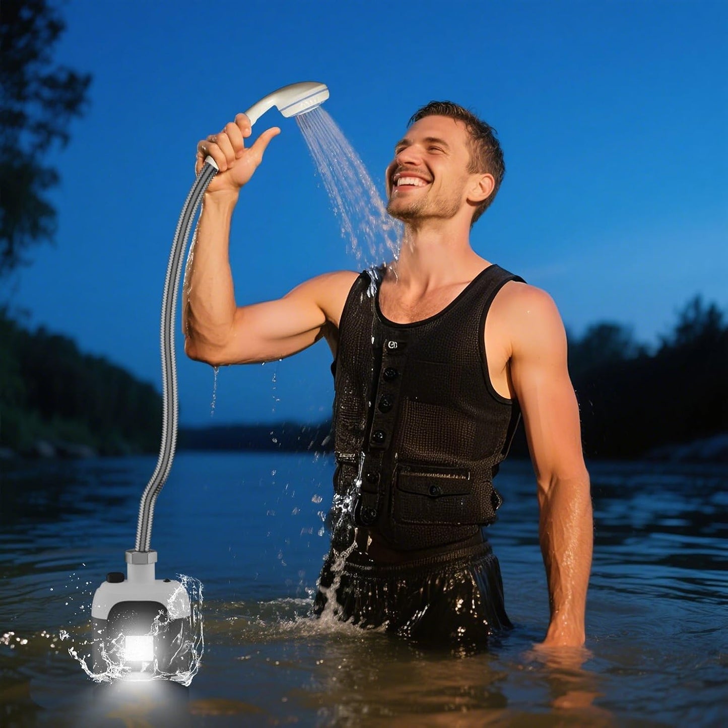 Portable outdoor shower, Camping Shower,hiking/backpacking