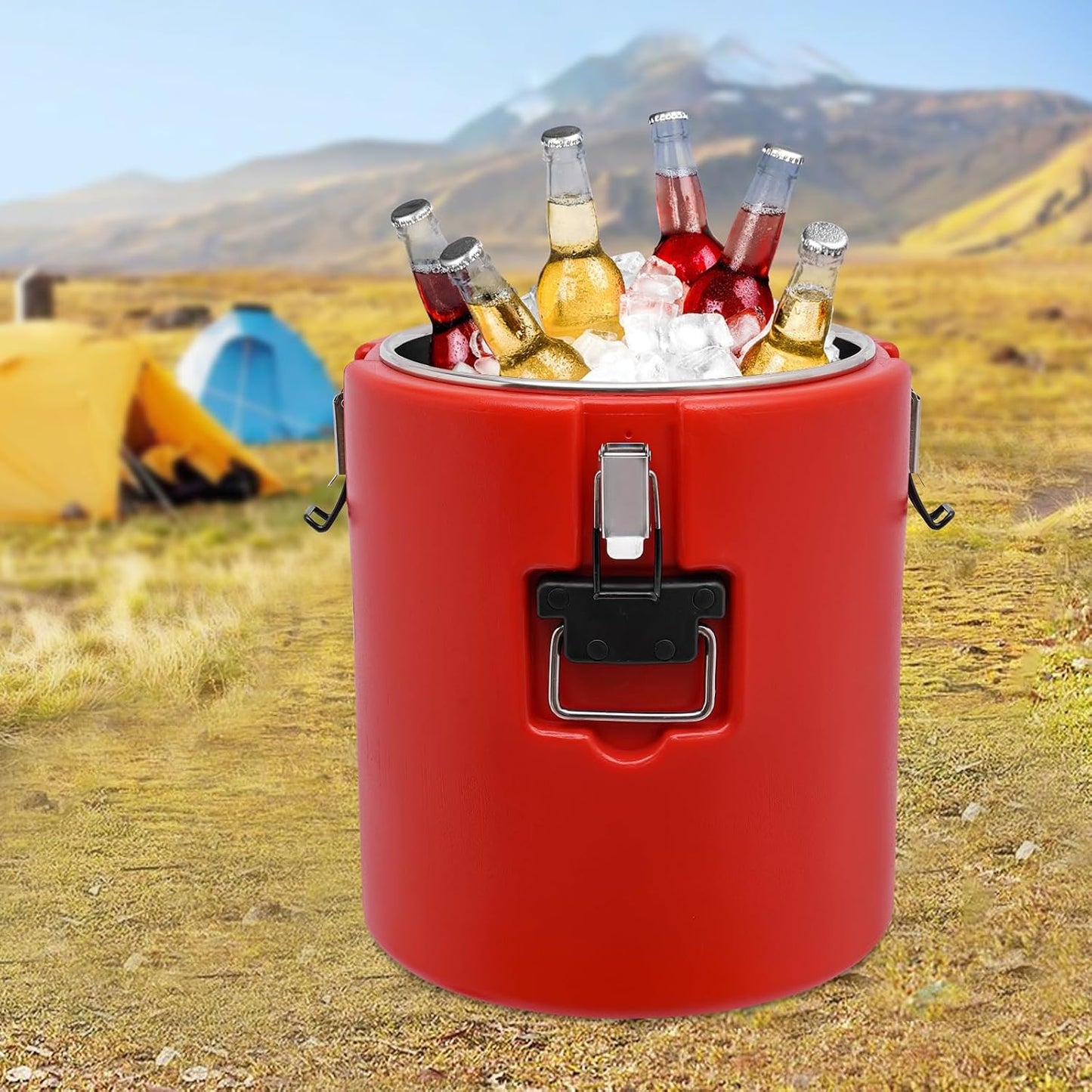 Portable Commercial Food Warmer, Insulated Bucket