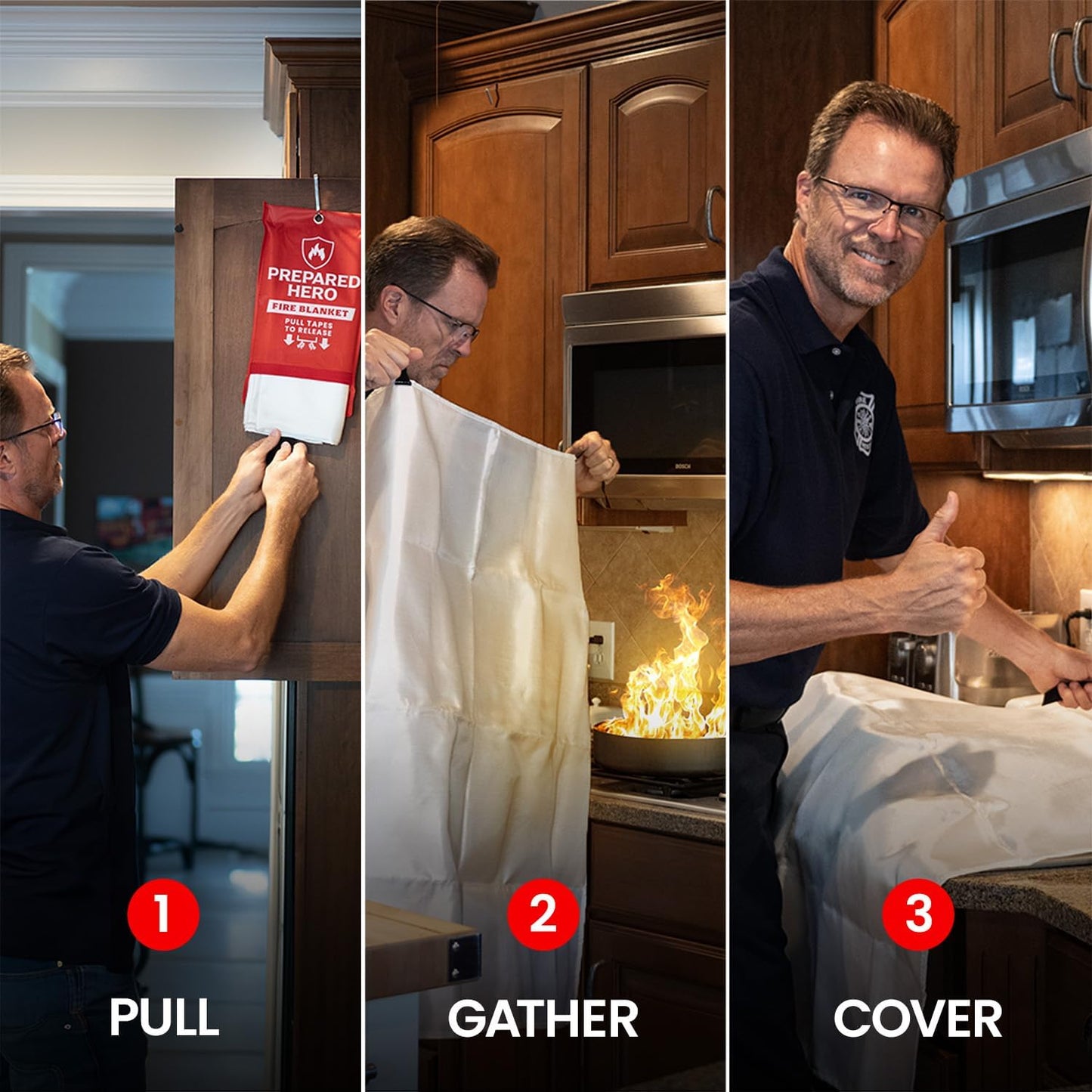 Elite Emergency Reusable Fire Shield Blanket™