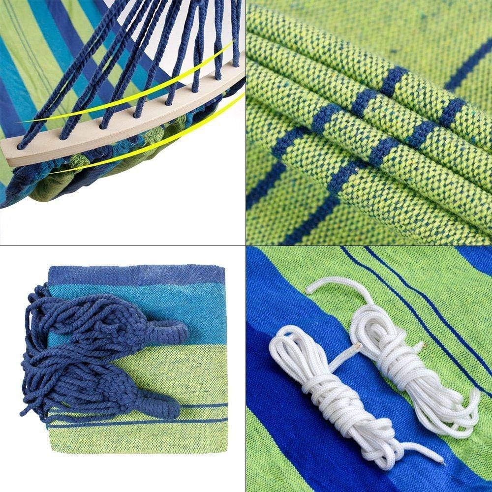 Camping Hammock Extra Large Canvas Cotton Hanging