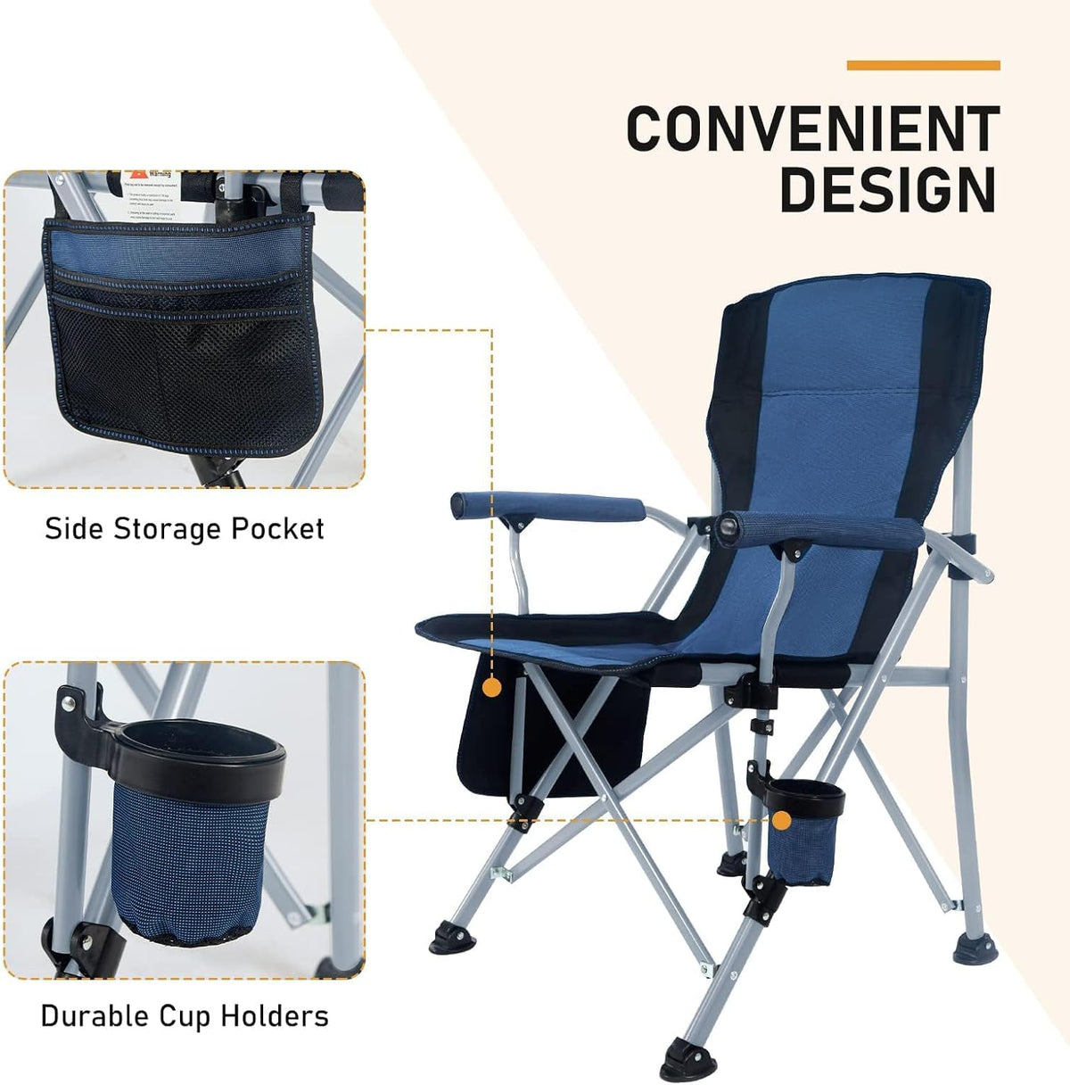 Foldable camping & Travel chair