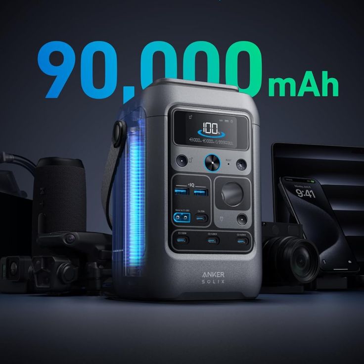Elite Anker portable power station 90000MAH capacity