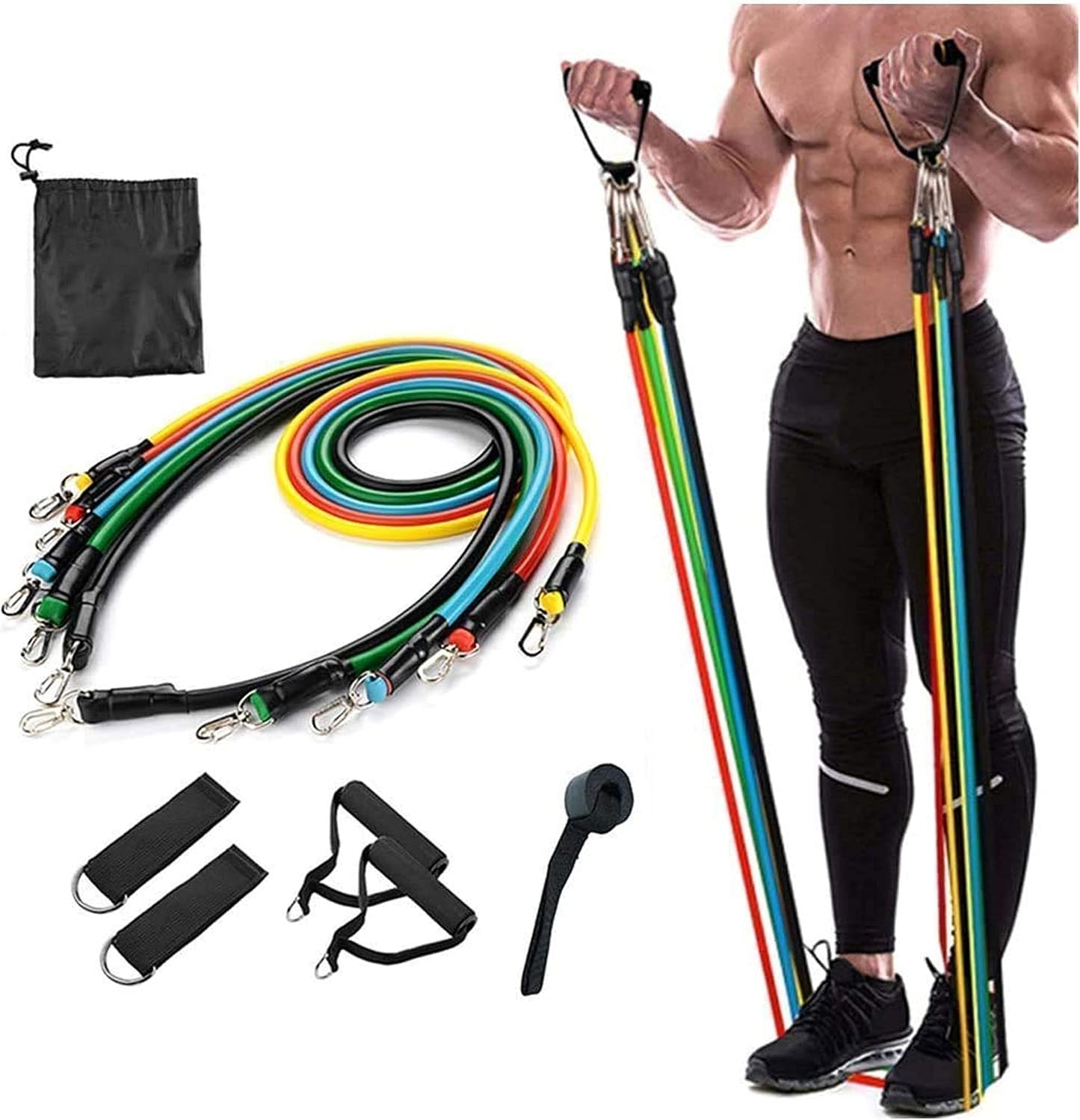 Gym Resistance Band Power Set for Workout