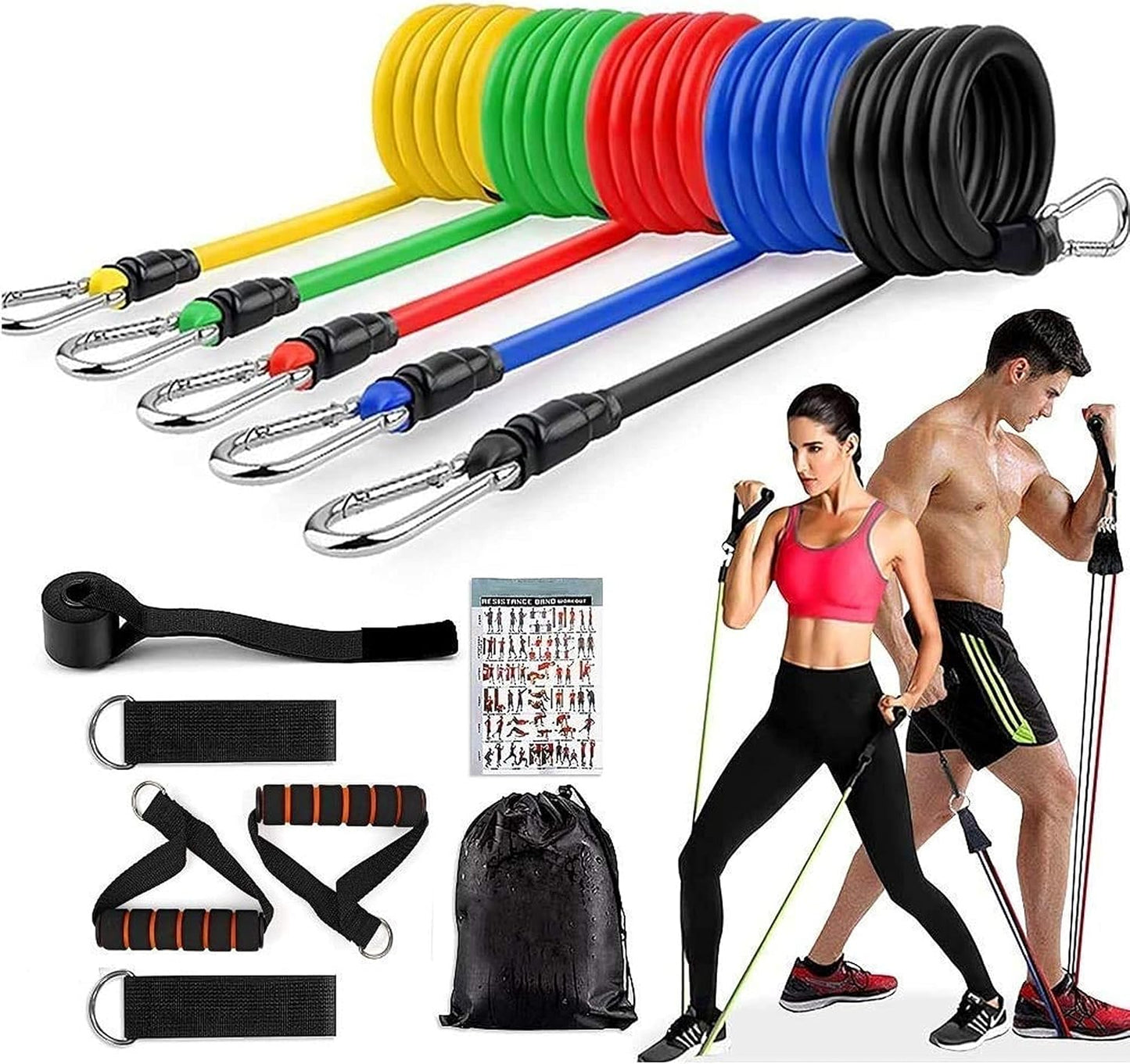 Gym Resistance Band Power Set for Workout