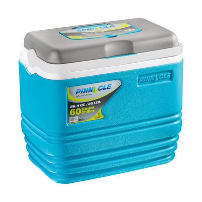 Primero Chiller Ice Box 25 Ltr| Fits 45 cans | Holds Ice Upto 60hrs |Portable Insulated Cooler IceBox with Drink Holder