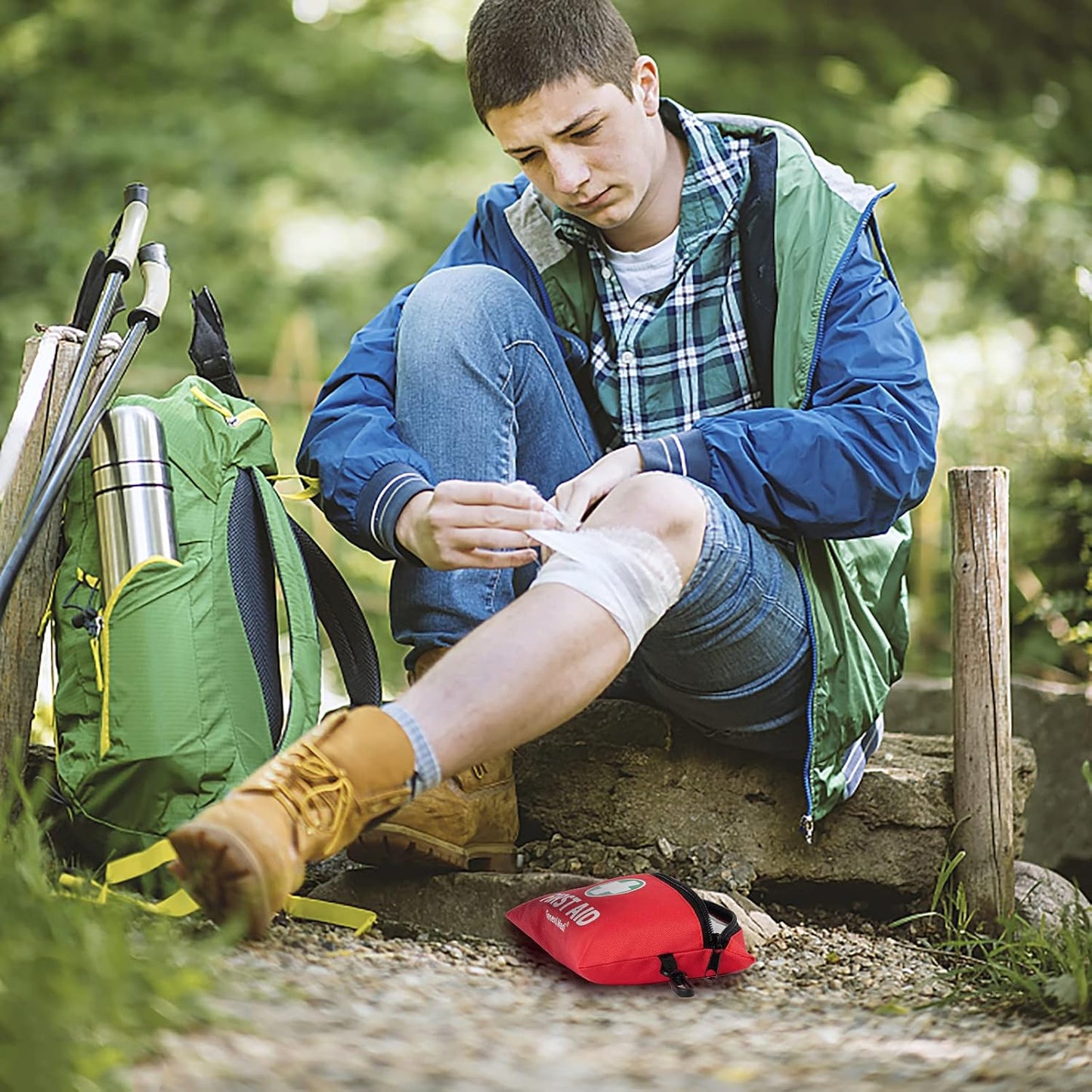 🏕️ Elite Ultimate Survival Kit 100+ Equipments  – Your Tactical Partner for Any Emergency