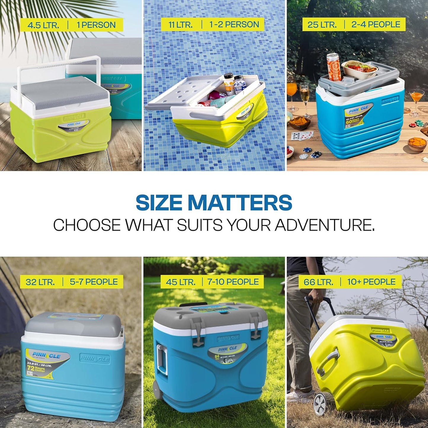 Primero Chiller Ice Box 25 Ltr| Fits 45 cans | Holds Ice Upto 60hrs |Portable Insulated Cooler IceBox with Drink Holder