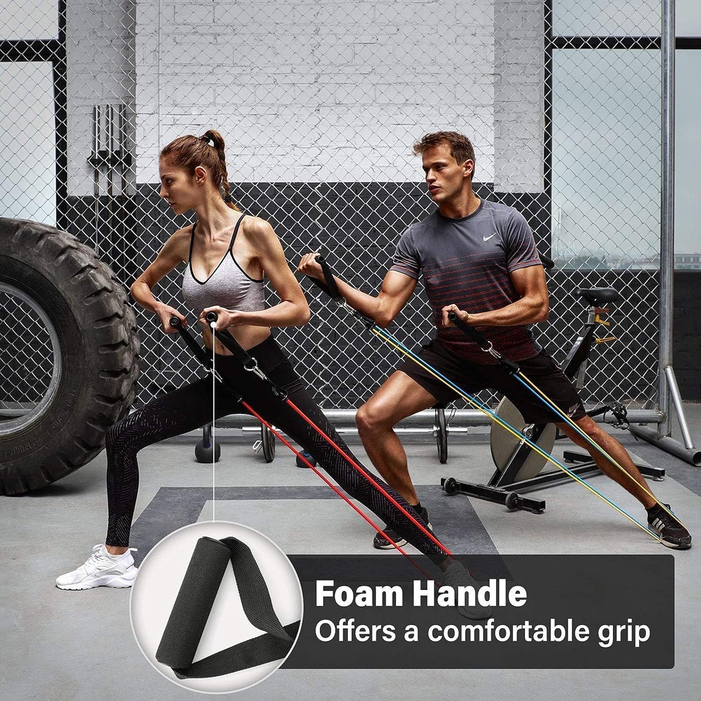 Gym Resistance Band Power Set for Workout