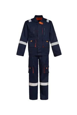 American Safety Men's European Style Coveralls Work Utility Coveralls