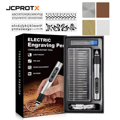 Electric Engraving Pen Kit 32 pcs