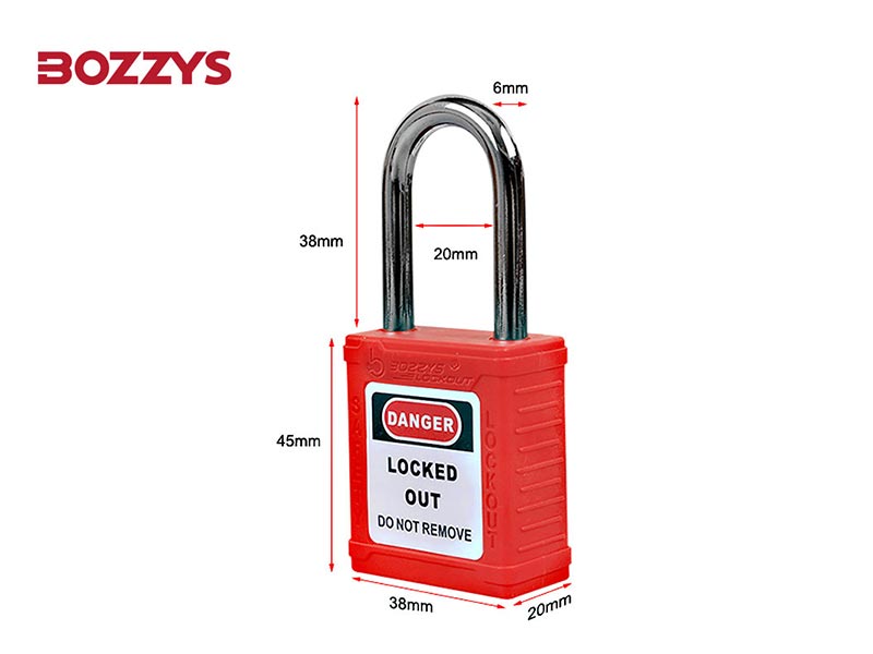 Safety Padlock, Large Capacity Loss Prevention Lock Management Lockout