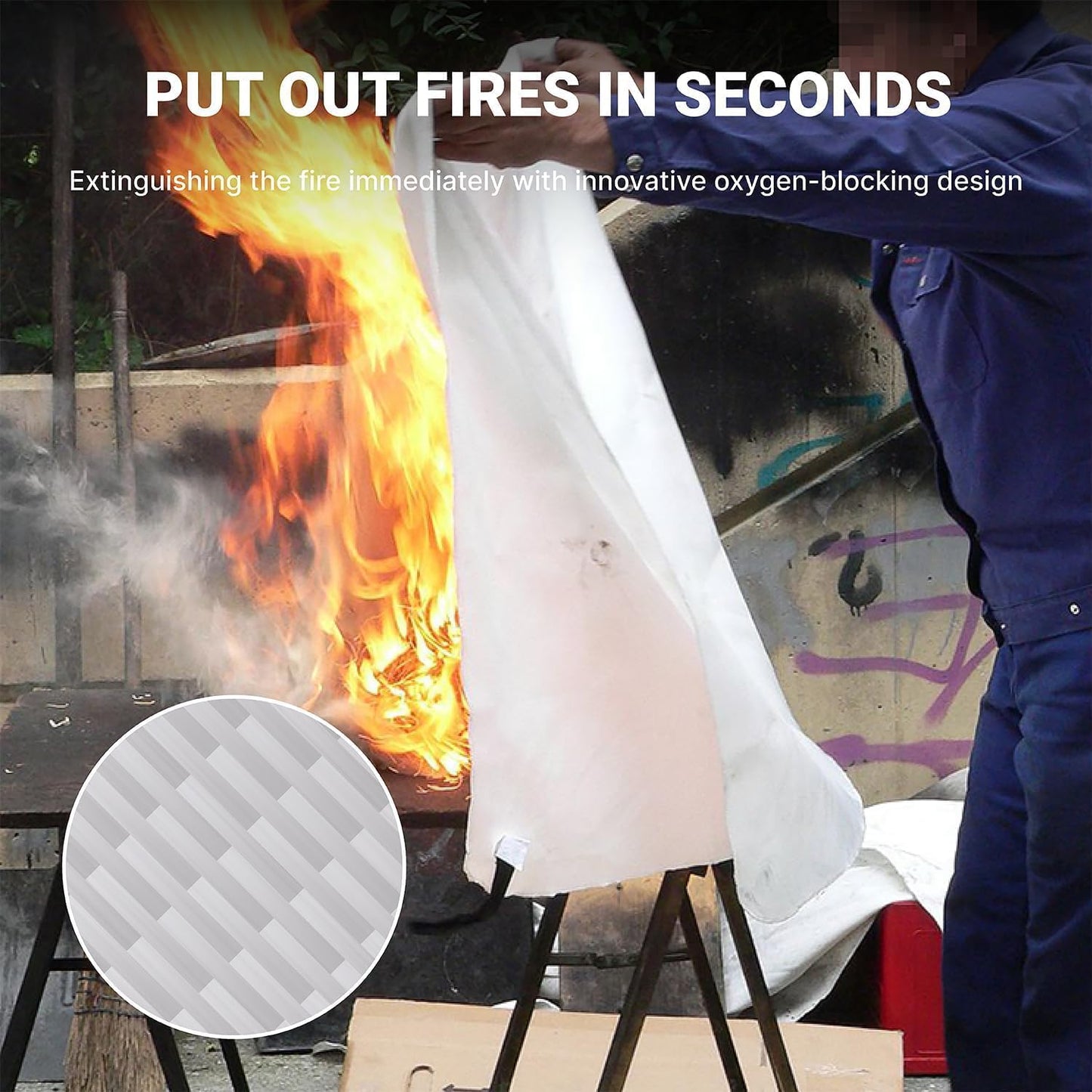 Elite Emergency Reusable Fire Shield Blanket™