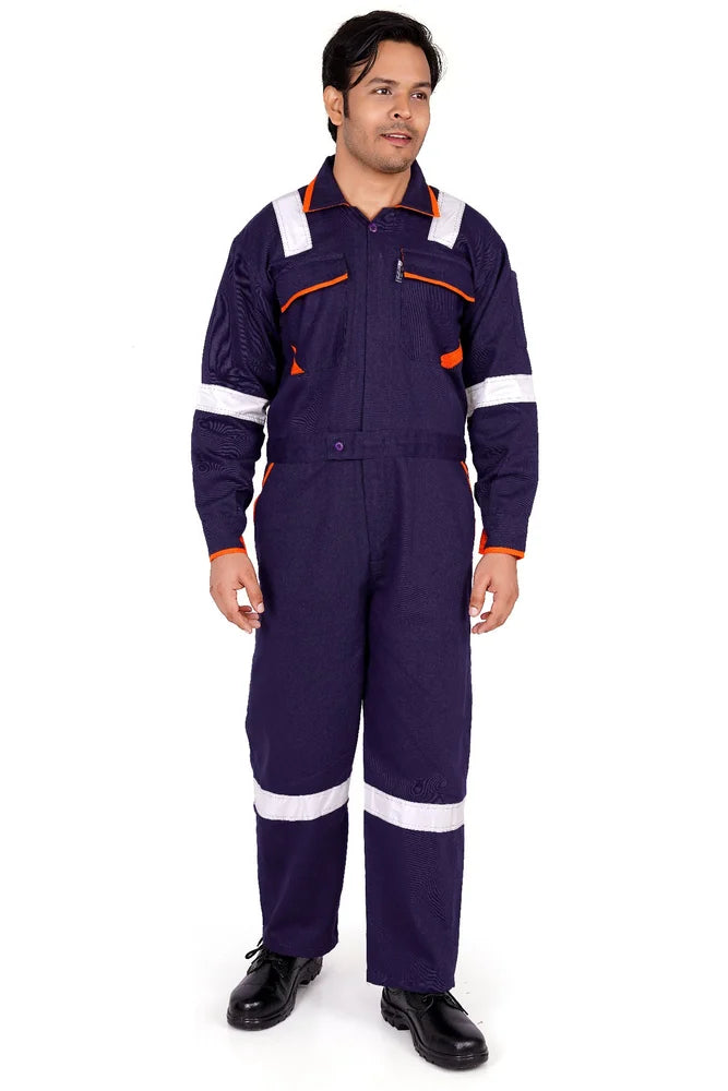 American Safety Men's European Style Coveralls Work Utility Coveralls