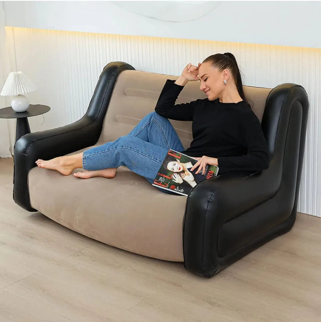 Large Inflatable Leisure Chair, Inflatable Sofa Chair for Outdoor and Indoor Use