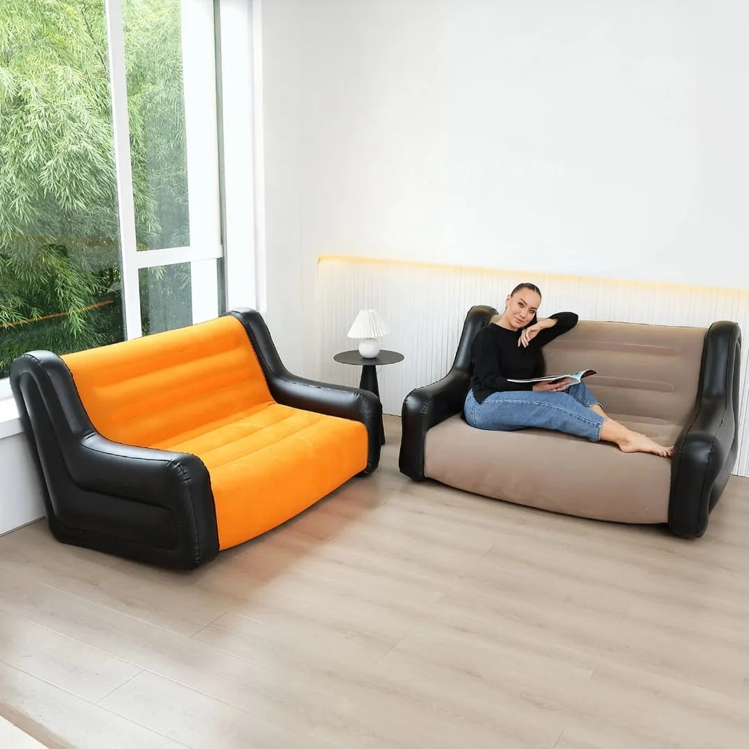 Large Inflatable Leisure Chair, Inflatable Sofa Chair for Outdoor and Indoor Use