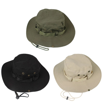 3pcs Sun Hat for Men/Women, Waterproof Wide Brim (black, beige,green)
